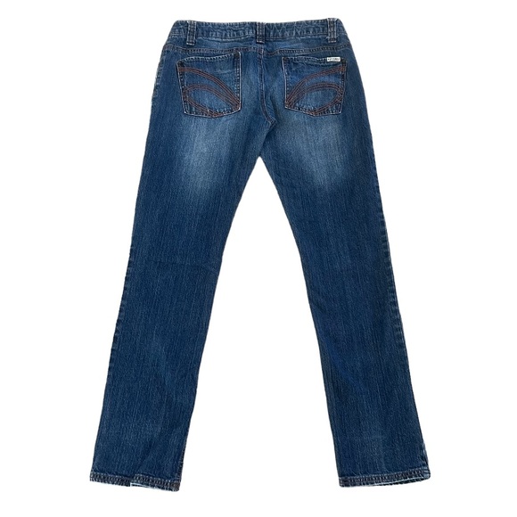 Ripcurl Pins Jeans Zip Blue Denim Slim Fit Low Rise Skinny - Picture 2 of 5